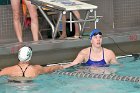 Swimming vs Babson  Wheaton College Swimming vs Babson College. - Photo By: KEITH NORDSTROM : Wheaton, Swimming, Babson